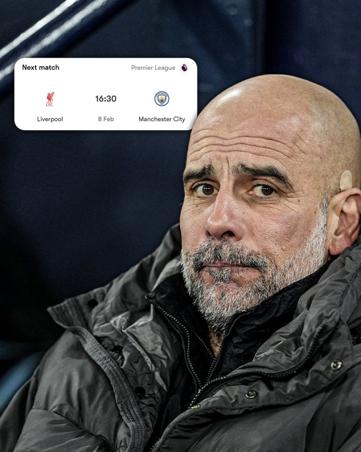 榜首分差再扩大？曼城客战利物浦已5年不胜+英超历史仅取2胜